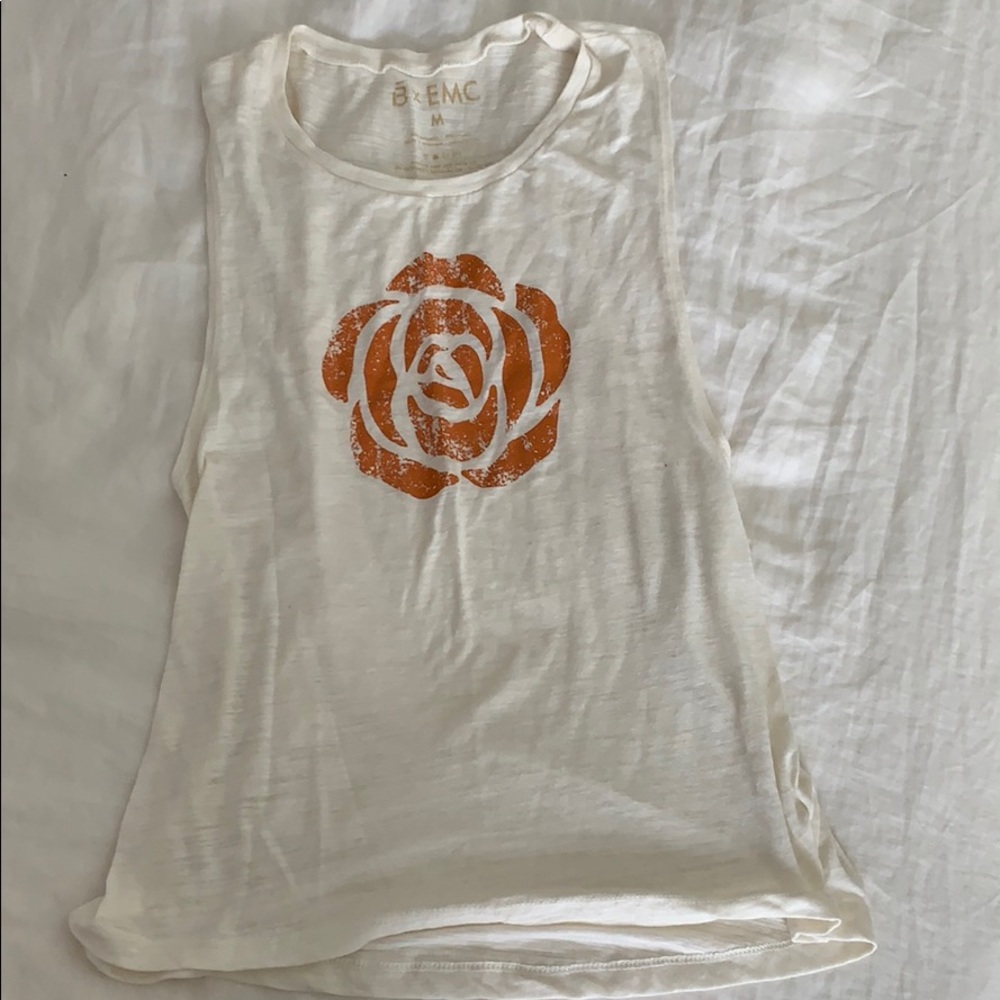 Barre3 x EMC rose tank